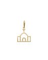 Pingente Igreja  Vazada 15mm  - 00 - 15mm x 23mm - 0.53gr