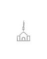Pingente AG Igreja  Vazada 15mm  - G3 - 15mm x 23mm - 0.62gr