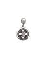 Pingente AG Berloque (Envelhecida) Profissao Biomedicina  - G5 - 15mm x 27mm - 2.14gr