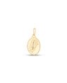 Pingente Oval 15,5x22,5 Anjo Gabriel  - 00 - 16mm x 29mm - 1.58gr
