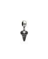 Pingente AG (Envelhecida) Berloque Sorvete 12mm - G5 - 8mm x 23mm - 1.12gr