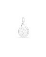 Pingente AG (SEM Envelher) Redondo 11mm Profissao "Ed. Fisica"  - G3 - 11mm x 19mm - 0.94gr