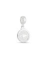 Pingente AG (sem envelhecer) Berloque Profissao 11mm Enfermagem - G5 - 11mm x 23mm - 1.46gr