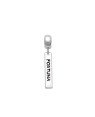 Pingente AG Berloque Placa 20x4 Fortuna c/ Resina - G5 - 4mm x 28mm - 1.24gr
