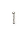 Pingente AG Berloque Placa 20x4 Be Brave c/ Resina - G5 - 4mm x 28mm - 1.24gr