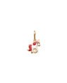Pingente Unicornio 8mm  c/ Resina - 00 - 8mm x 8mm - 0.32gr