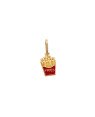 Pingente Batata Frita 10mm - 00 - 8mm x 17mm - 0.50gr