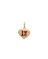 Pingente Coracao 12mm I Love Acre AC (Resina) - 00 - 12mm x 17mm - 0.70gr