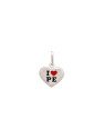 Pingente AG Coracao 12mm I Love Pernambuco PE (Resina) - G5 - 12mm x 17mm - 0.80gr