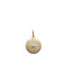 Pingente Bussola 15mm (Rodio) - 00 - 15mm x 23mm - 1.26gr