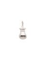 Pingente AG Saco de Dinheiro "Foco" (Resina) - G5 - 10mm x 23mm - 0.71gr