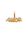 Pingente Amor Reticulado 5mm  - 00 - 17mm x 12mm - 0.45gr