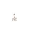 Pingente AG Fe Reticulado 5mm  - G5 - 8mm x 13mm - 0.31gr