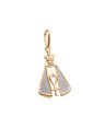 Pingente Aparecida Vazada 20mm (Rodio) - 00 - 14mm x 28mm - 0.90gr