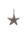 Pingente AG (Envelhecido) Estrela do Mar 20mm  - G3 - 21mm x 29mm - 1.48gr