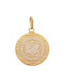Pingente Mandala 25mm (Rodio) - 00 - 25mm x 37mm - 3.23gr