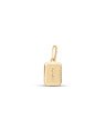 Pingente Placa Reticulada c/ Cristo (S/ Rodio) - 00 - 10mm x 20mm - 1.08gr