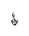 Pingente AG (Envelhecido) Berloque Minnie Estampada  - G5 - 9mm x 18mm - 1.00gr