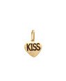 Pingente Coracao "Kiss" p/ Resina - 00 - 10mm x 17mm - 0.71gr