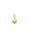 Pingente Coracao Mini Liso - 00 - 6mm x 13mm - 0.25gr