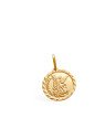 Pingente Sao Miguel Borda Diamantada  - 00 - 16mm x 22mm - 1.68gr