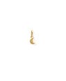Pingente Lua c/ Rosto 6mm  - 00 - 6mm x 6mm - 0.17gr