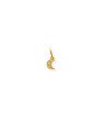 Pingente Lua c/ 3 Estrelas 6mm  - 00 - 6mm x 6mm - 0.16gr