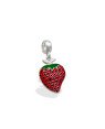 Pingente AG Berloque Morango - G3 - 13mm x 27mm - 2.01gr