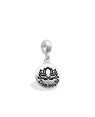 Pingente AG Berloque Medalha Flor de Lotus "Iluminacao" - G5 - 11mm x 24mm - 1.44gr
