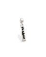 Pingente AG Berloque Placa "Equilibrio" - G5 - 4mm x 28mm - 1.28gr