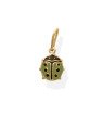 Pingente Joaninha Mini  - 00 - 7mm x 19mm - 0.25gr