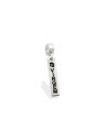 Pingente AG Berloque Placa Signo "Virgem" - G5 - 4mm x 28mm - 1.26gr