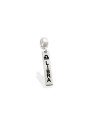 Pingente AG Berloque Placa Signo "Libra" - G5 - 4mm x 28mm - 1.29gr