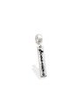 Pingente AG Berloque Placa Signo "Capricornio" - G5 - 4mm x 28mm - 1.26gr