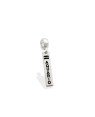 Pingente AG Berloque Placa Signo "Aquario" - G5 - 4mm x 28mm - 1.27gr