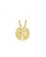 Pingente Cara Metade Pequeno - 00 - 16mm x 24mm - 1.81gr