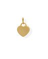 Pingente Coracao Liso 20mm  - 00 - 17mm x 26mm - 2.12gr