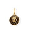 Pingente Medalha 15mm "Leao de Juda" - 00 - 15mm x 24mm - 1.24gr