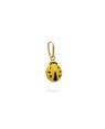 Pingente Joaninha 10mm p/ Resina  - 00 - 9mm x 11mm - 0.41gr