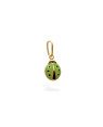 Pingente Joaninha 10mm p/ Resina  - 00 - 9mm x 11mm - 0.41gr
