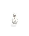 Pingente AG Berloque Cabeca Urso Duplo 11x10 - G5 - 11mm x 19mm - 1.46gr