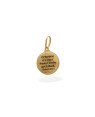 Pingente Medalha 15mm "Salmo 23:1" - 00 - 16mm x 25mm - 1.21gr