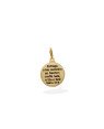 Pingente Medalha 15mm "Salmo 37:5" - 00 - 16mm x 25mm - 1.18gr