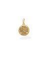 Pingente Medalha 15mm "Salmo 91:2" - 00 - 16mm x 25mm - 1.18gr
