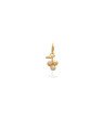 Pingente Uva Lisa 8.5 (3 Ouros) - 00 - 6mm x 15mm - 0.25gr