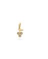 Pingente Uva p/ Pedra Cristal  - 00 - 6mm x 15mm - 0.26gr