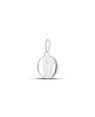 Pingente AG Medalha "Sao Gabriel" (Verso Escrita)Sem Resina - G1 - 11mm x 19mm - 1.50gr