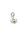 Pingente AG Berloque Abelha 8mm p/ Resina  - G6 - 8mm x 18mm - 0.88gr