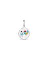 Pingente AG Medalha Menino Autismo p/ Resina - G3 - 15mm x 24mm - 1.53gr