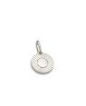 Pingente AG 11mm Botao - G1 - 5mm x 13mm - 1.10gr